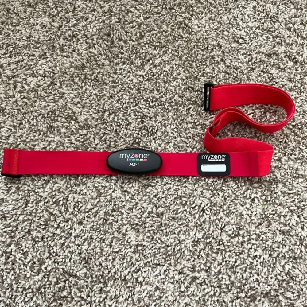 Red MyZone MZ-1 Heart Rate Monitor